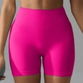 thumbnail image 2 of ZXLBBD Womens Seamless Scrunch Workout Gym Sports Active Shorts Casual Outdoor Relaxed Fit Daily Wear, 2 of 5
