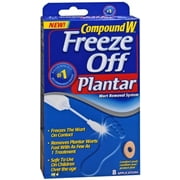 6 Pack - Compound W Freeze Off Plantar 8 Each