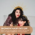 thumbnail image 4 of WEUVEB 1Ud Accesorio De Dorado Headdress Gótico Lolita Delicado Para Eventos, 4 of 8