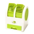 thumbnail image 2 of Snmubt Portable Air Conditioners Portable Battery Powered/USB Conditioner Fan Bladeless Safe Fan (green, Abs), 2 of 8