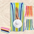 thumbnail image 6 of SLYNSHome 2Pcs Microfiber Oversized Beach Towel Lightweight Sand Free Beach Blanket Towels for Travel Swimming Pool Camping Yoga, 6 of 6