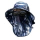 thumbnail image 4 of Sombrero de pesca para primavera y verano para hombre, protector solar para exteriores, chal para montañismo, sombrero de red de pescador desmontable, 4 of 5