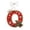 (1Pc-Letter Q), variant on Christmas Alphabet Ornaments Holiday Patterns 2D Acrylic Letter Tree Decorations, Personalized Initial Hanging Pendant for Holiday Home Party Craft Decor