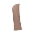 thumbnail image 4 of Soporte para brochas de maquillaje de viaje Bolsa de cosméticos pequeña Bolsa de brochas de maquillaje de silicona portátil reutilizable Organizador Marrón Sunnimix Soporte para brochas de maquillaje, 4 of 8