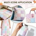 thumbnail image 6 of 126 Pcs Assorted Charm Pack for Quilting Cotton Fabric Square 5 x 5 Inch Precut Quilted Fabric Floral Patchwork for Sewing DIY Craft, 6 of 8