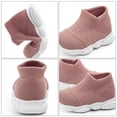 thumbnail image 2 of 1 par de prewalkers para bebés, suaves y antideslizantes, para prewalkers, adorables zapatos tejidos para bebés, 2 of 6