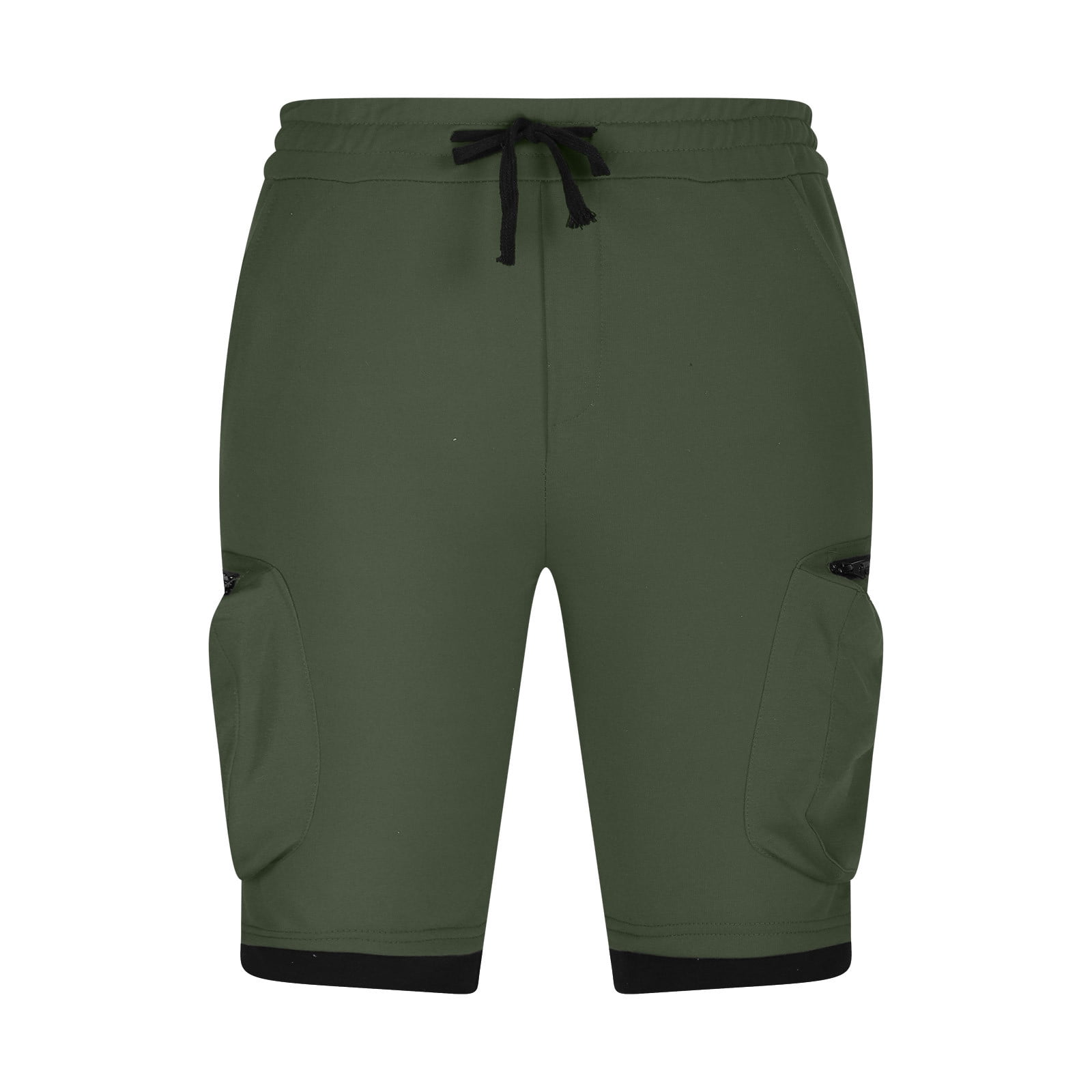 Cleaning Cargo Shorts for Mens Summer Jogger Goth Pants with Mutil