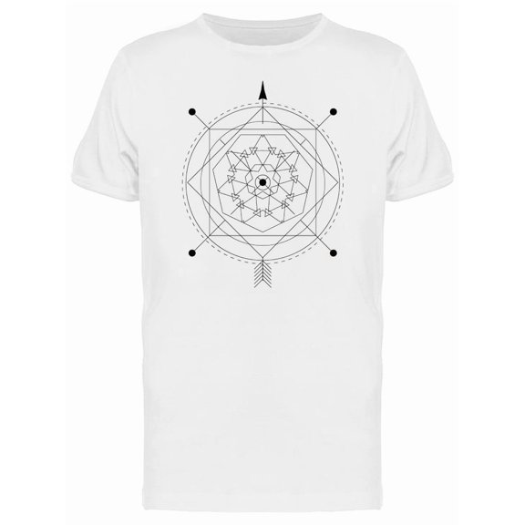 Arrow Mystical Geometric Lines Tee Men's -Image by Shutterstock