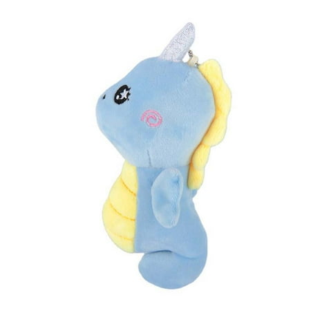 

JULYING Cartoon Lovely Simulation Hippocampus Pendant Plush Stuffed Toy Soft Animal Home Accessories Cute Animal Doll Birthday