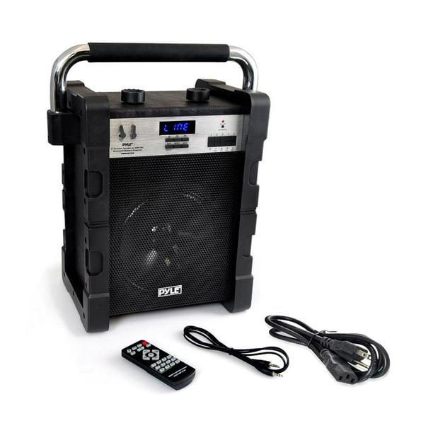 PYLE PWMABT550BK Bluetooth Wireless Rugged & Portable Speaker System