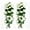 White, variant on ZOELNIC 2PCS Artificial Hanging Flowers 3.3Ft Artificial Rose Vine Hanging Plants Artificial Flower for Home Room Garden Wedding Indoor Outdoor Decoration, Champagne
