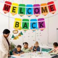 thumbnail image 3 of Welcome Back To School Banner for Classroom Decorations - 10 Feet, No DIY | Welcome Back Banner for First Day Of School, 3 of 5
