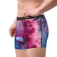 thumbnail image 2 of Sikiie Color Explosion Makeup Brush Print Men's Boxer Briefs, Elastic Waistband Boxer Briefs Leggings-Large, 2 of 5