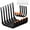 Black, variant on Heavy Duty Metal Wall Hooks, Large Garage Storage & Organization Hooks for Tools, Extension Cords, Ladders, and Bags, Wall Mount J Hooks for Indoor Outdoor Use, Black