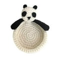 thumbnail image 2 of Opvise Duck Panda Crochet Coaster Heat-resistant Non-slip Kitchen Countertop Table Protection Handmade Mug Coffee Tea Cup Holder Decoration, 2 of 8