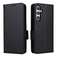 thumbnail image 6 of for Samsung Galaxy S24 FE Case, Classic Design PU Leather Wallet Magnetic Closure Flip Case with Kickstand Card Holder Slot Shockproof Protective Cover for Samsung Galaxy S24 FE - Black, 6 of 6