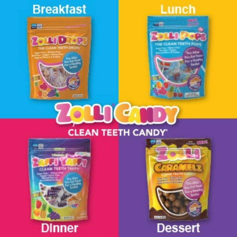Zollipops Anti-Cavity Sugar Free Lollipops, Vegan, Keto Friendly