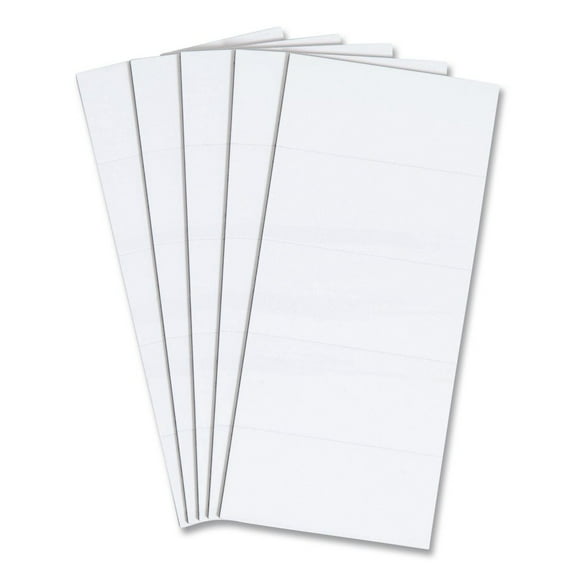 U Brands 5155U00-18 2 in. x 0.88 in. Dry Erase Magnetic Tape Strips - White (25/Pack)