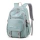 thumbnail image 4 of Mochilas para niñas Mochila impermeable Simple Asa superior Durable Portátil Mochila informal Mochilas para viajes de senderismo Compras de negocios Azul Sunnimix Mochila de color sólido, 4 of 8