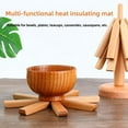 Cyber and Monday Deals 2024 Clearance Under 10 Wooden Tree Trivet