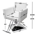 thumbnail image 3 of Silla Estetica Cuadrado Ajustable Nanofort  Hidraulico Barbero, 3 of 9