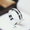 thumbnail image 2 of Princess Cubic Zirconia / Sterling Silver 925 Ring / Rhodium plated Nickel-Free / MadDuckJewels RG1429 / Thailand Jewelry, 2 of 4