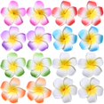 thumbnail image 1 of Pinzas para el cabello de flores Juego de pinzas para el cabello hawaianas Plumeria Hibiscus Barrettes Mujeres Niñas Bebé Espuma Boda Vacaciones Playa Fiesta Decoraciones Disfraz de cosplay Accesorios, 1 of 1