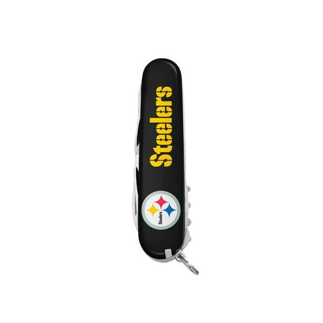 TSV Home MMNFL2501 Steelers Pittsburgh Classique Poche Multi-Outil&44; Noir