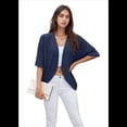 thumbnail image 2 of Cardigan d'Été pour Femmes, Col en V, Ajouré, Ouvert, Extérieur, 2 of 10
