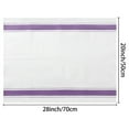 thumbnail image 3 of Unique Bargains Cotton Dish Clean Towels Kitchen Dishcloth Set Purple 20" x 28" - 4 pack, 3 of 6