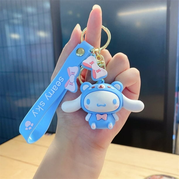 LLavero de Hello Kitty Kawaii Sanrio, accesorios de Anime, Melody Cinnamonroll Kuromi, colgante para bolso, llavero de dibujos animados, regalos YAOSANBAO BAO unisex