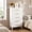 6 Drawer-Cutout Handle, variant on Dresser for Bedroom, Asofer 6-Drawer White Dresser with Metal Handle, Chest of Drawers for Living Room