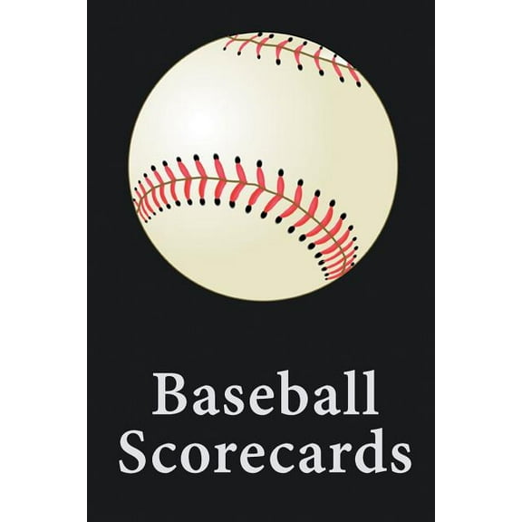Baseball Scorecards: The Ultimate Baseball and Softball Statistician Record Keeping Scorebook; 95 Pages of Score Sheets (6" x 9") (Paperback)