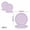 #4-Purple【20x Plates, 7.09" x 7.09"】, variant on 20PCS Disposable Paper Dessert Plates, Thick Round Cake Snack Tableware for Outdoor Picnics, Birthday Wedding Party Dinner Decorations, Topliu