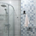 thumbnail image 5 of Luxshiny 1 Set Utility Hooks Black Aluminum Rotating Design Suitable for Wet Environment Wall Mounted for Renters, 5 of 8