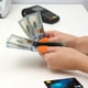 thumbnail image 4 of 20 Piezas Almohadillas de Goma para Puntas de Dedos Empuñaduras para Contar Dinero Cotejar Escritura Tarea de Clasificación Protector Reutilizable Grueso Tamaños Surtidos Azul Naranja Verde, 4 of 5