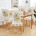 thumbnail image 7 of BZSMCE Chairs Slipcovers Dining Chair Covers Blossom Love Creative Pattern, 7 of 7