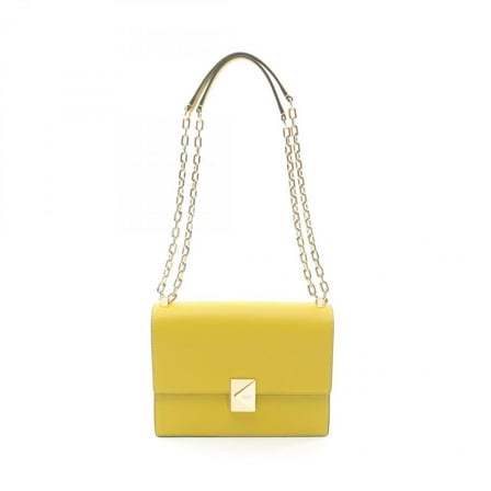 Pre-Owned Kate Spade Deco Shoulder Bag, Leather, Women's, Green (Good)