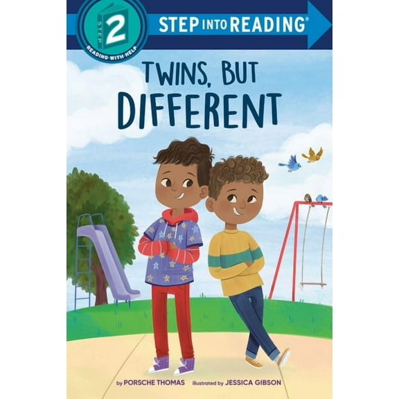 Step Into Reading Twins, But Different, (Paperback)