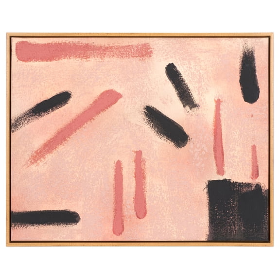 SAFAVIEH Terracotta Impressions 30" x 24" Framed Linen Canvas