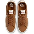 thumbnail image 5 of Nike Court Legacy Next Nature Women's Shoes (DH3161-200, Light British Tan/Fire Red/Sail) Size 10, 5 of 7
