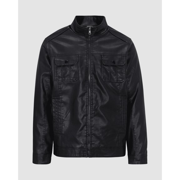 MEN'S RADFORD SHERPA LINNED PU JACKET