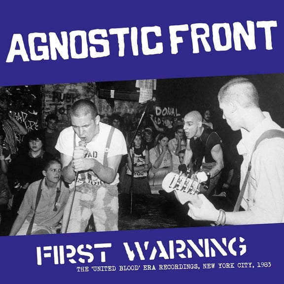 Agnostic Front - First Warning: The 'United Blood' Era Recordings, New York City, 1983 - Music & Performance - Vinyl