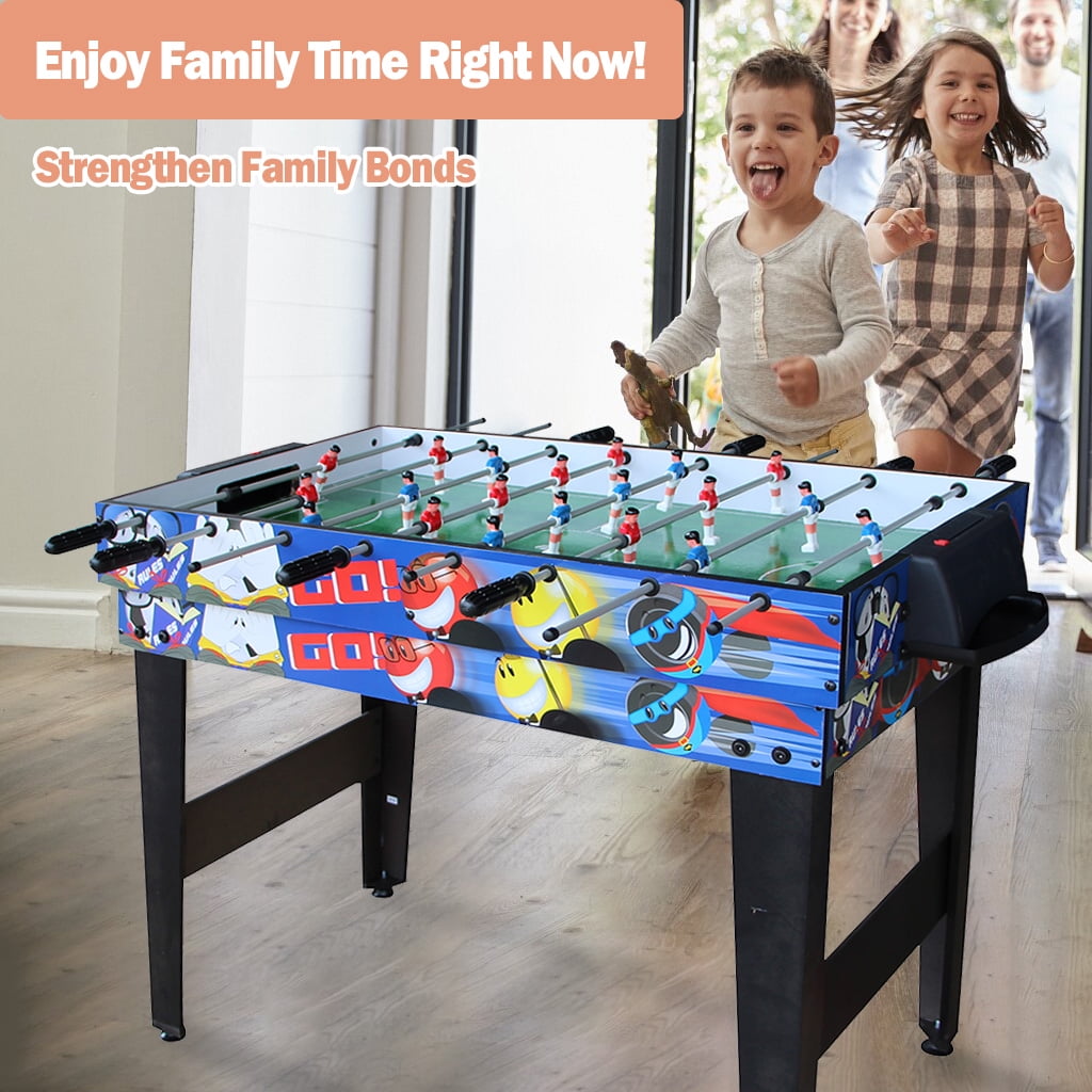 AIPINQI 4-in-1 Multi Game Combination Table Set, 48 Mini Foosball, Ping  Pong, Pool Table, Slide Hockey for Game Rooms, Bars, Party, Family Night