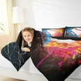 thumbnail image 4 of jejeloiu Baseball Game Lovers Bedding Comforter Set,Ball Sport Gaming Twin Comforter Sets,Multicolor Graffiti Art Bedding Set For Kids,Luxury Bedroom Decor Reversible,2-Piece, 4 of 8