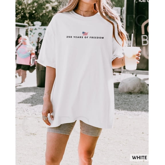 250 Years Of Freedom Shirt, USA Anniversary Shirt Freedom Tee, 4th of July Shirts