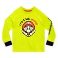 thumbnail image 2 of Super Mario Boys Long Sleeve and Leg Pajamas Sizes 3 -12, 2 of 3