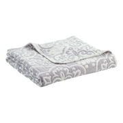 Better Homes & Gardens Jacquard Chenille Throw, 50"x 60", Grey