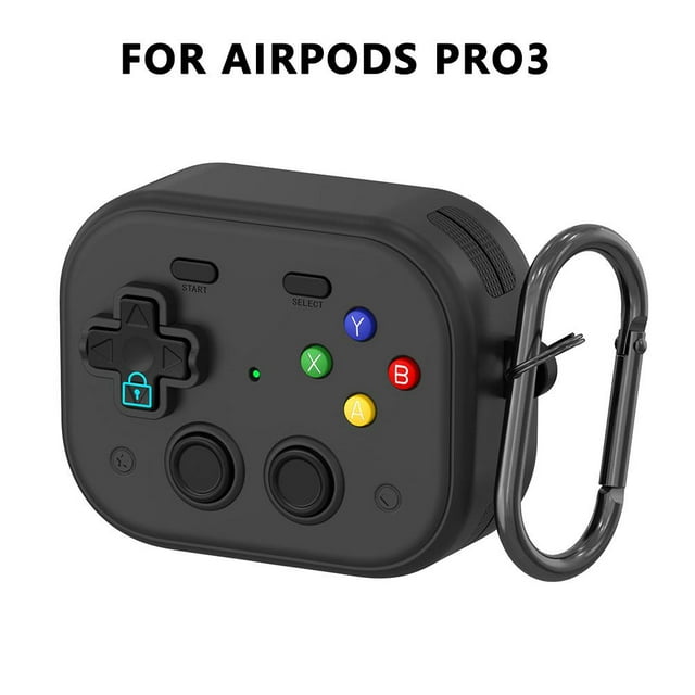 AirPods Pro 3 Protective Case with Wireless Charging Retro Handheld Design TPU PC Shockproof Cover