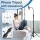 thumbnail image 3 of Nineigh Trípode de 88" para iPhone, trípode para teléfono con cuello de cisne y control remoto, trípode portátil para teléfono celular compatible con teléfono inteligente/cámara/Gopro, trípode para iP, 3 of 5